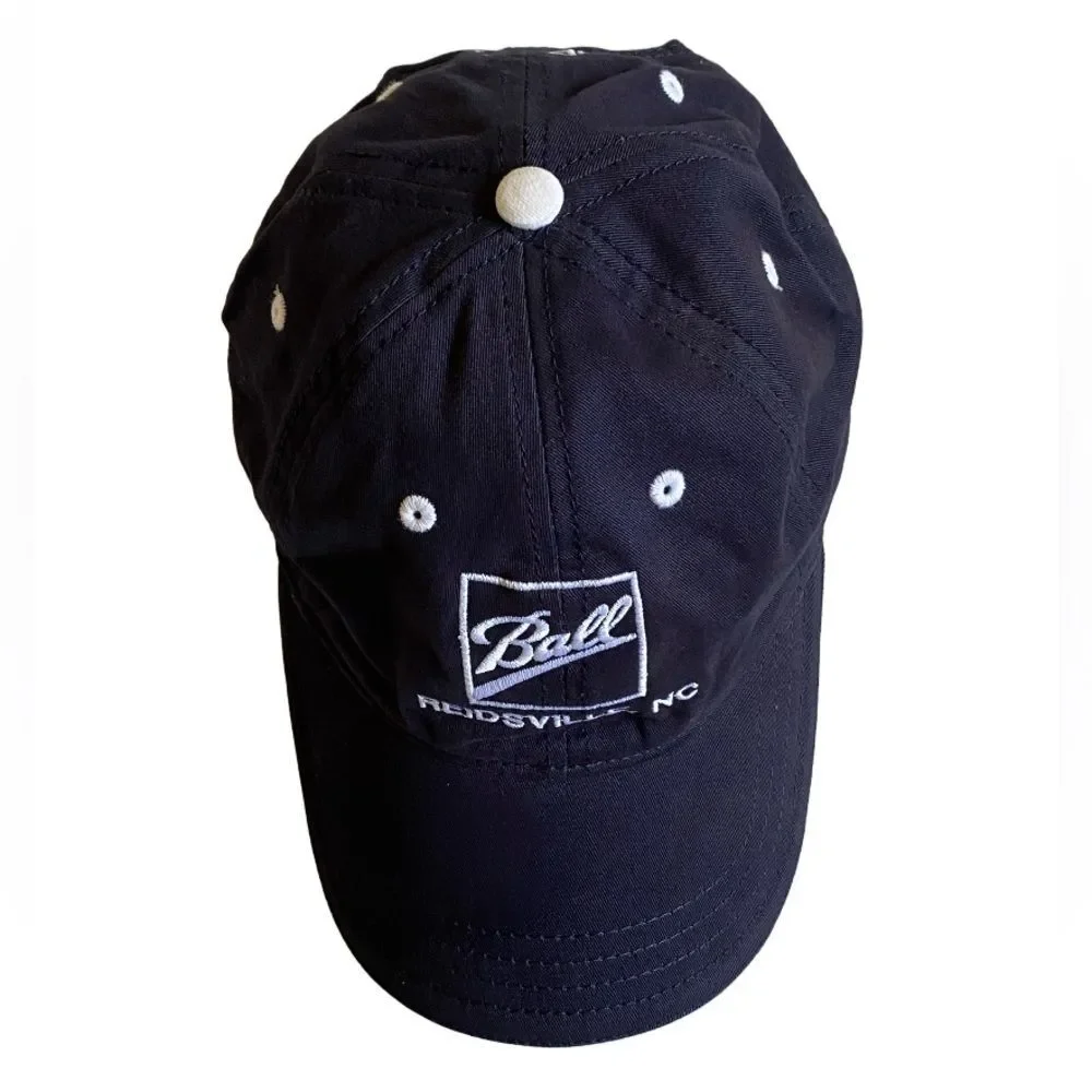 OTTO Ball Reidsville, NC Baseball Hat Cap Navy Blue Adjustable One Size Adult